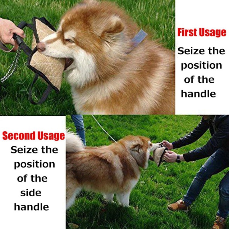 Durable Dog Training Bite Tug  - огляд і ціна Interactive Squeaky Plush Dog Toy