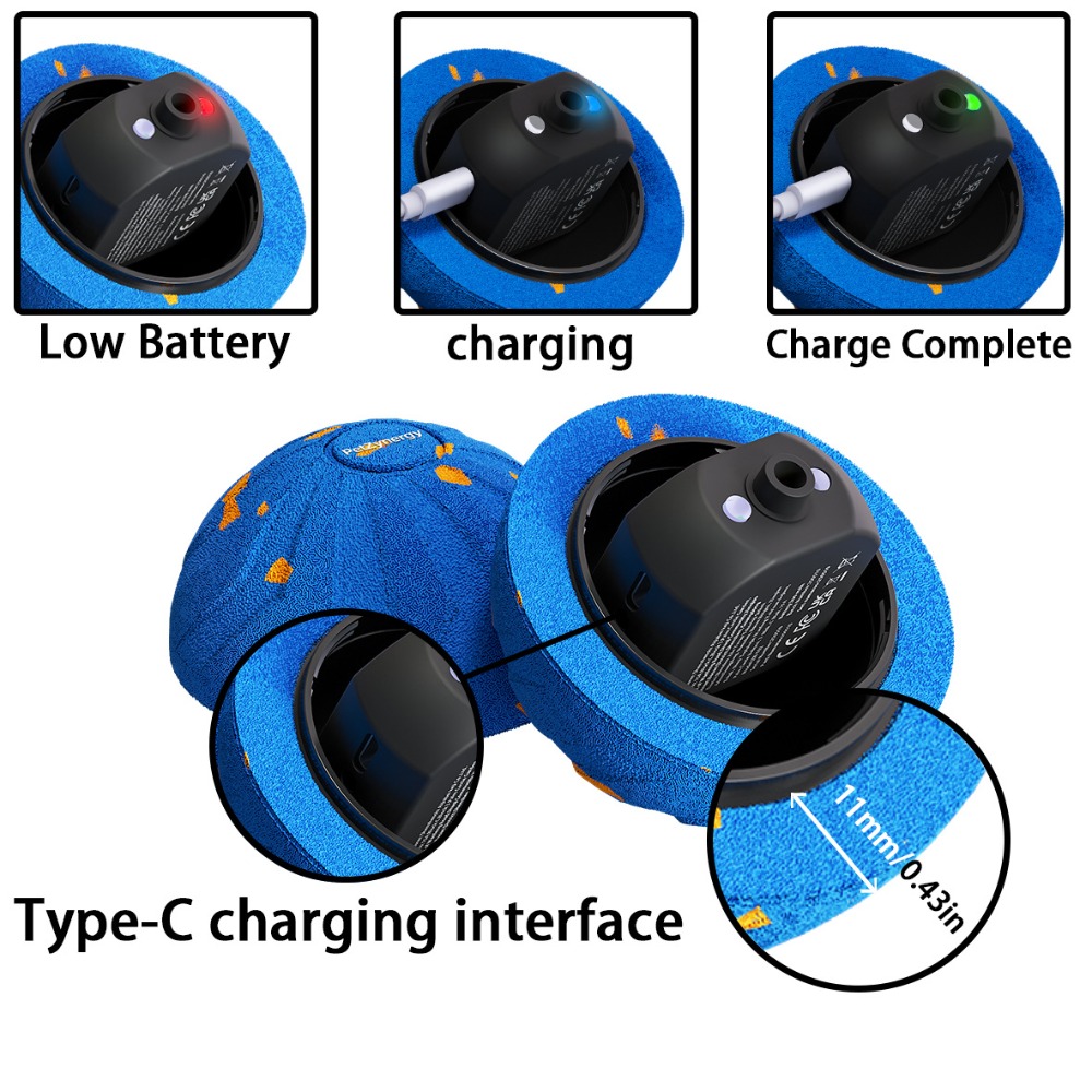Bite Resistant Smart Dog Ball  - огляд і ціна Automatic Moving Dog Ball