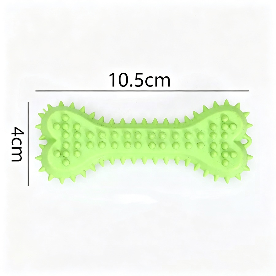 3/6pcs Chew Toys  Dog Rubber T - огляд і ціна Teeth Cleaning Dog Chew Bone