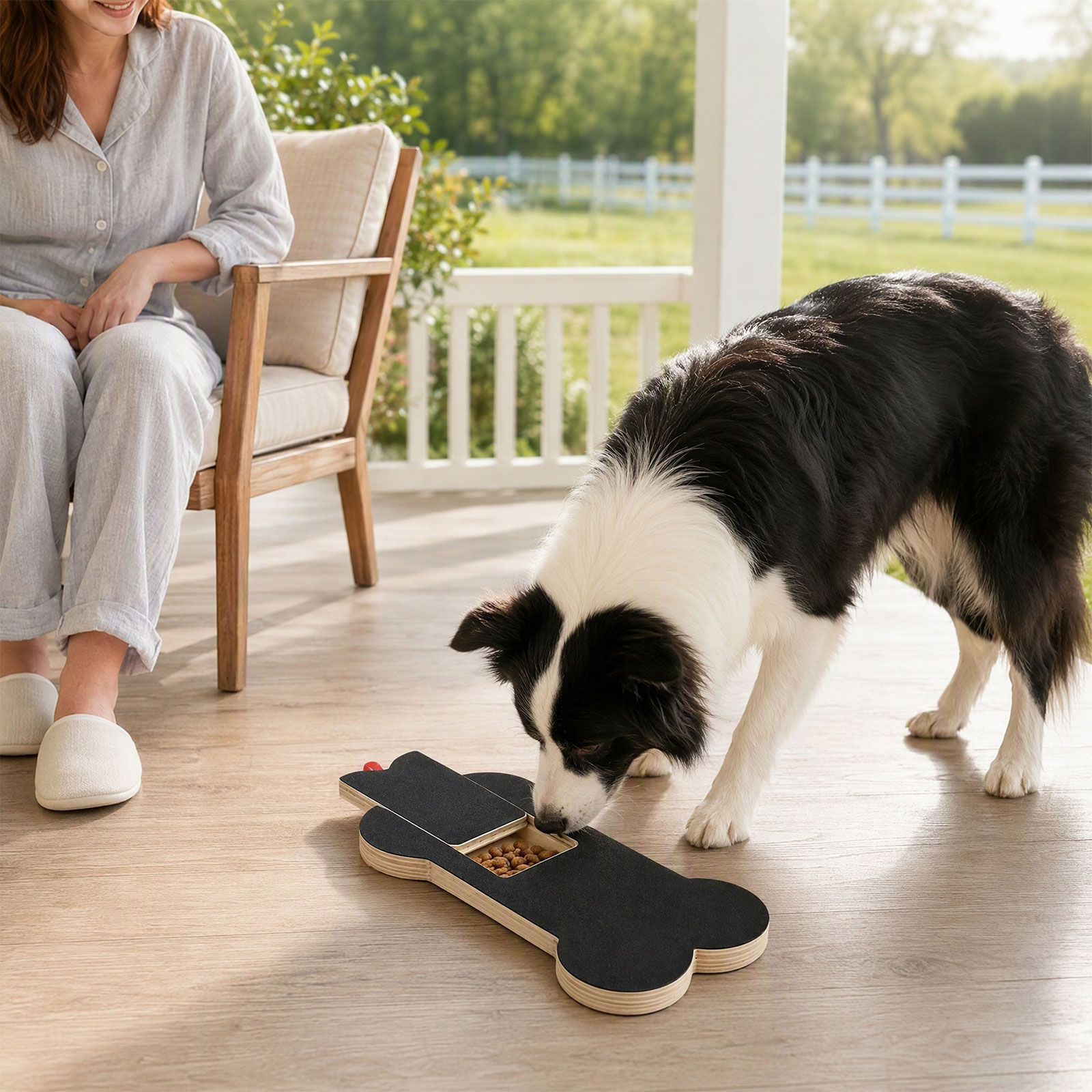 Wooden Dog Nail Scratch Board  - огляд і ціна Interactive Squeaky Plush Dog Toy