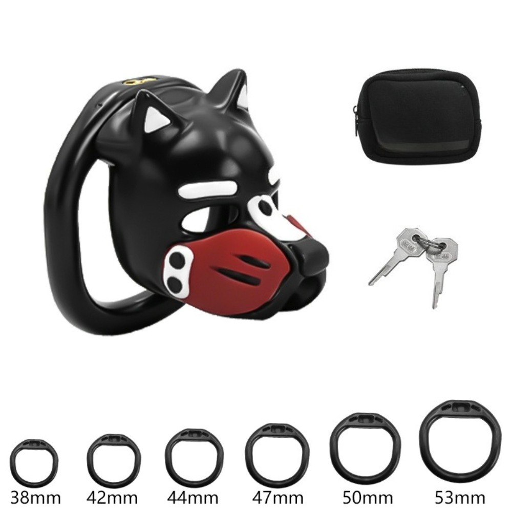 New Dog Head Chastity Cage wit - огляд і ціна Dog Toys