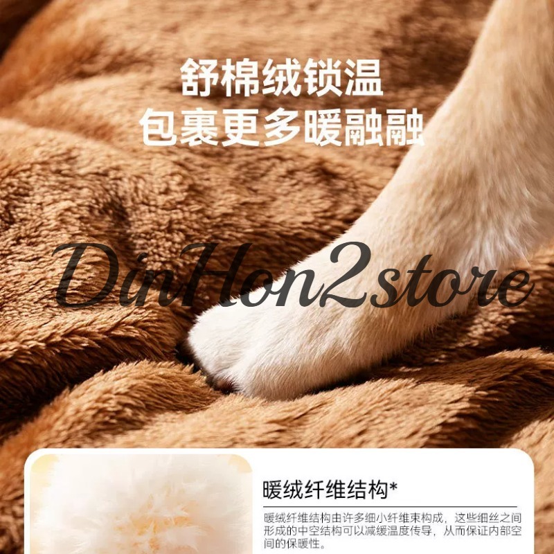 Kennel winter thickened large  - огляд і ціна Pet Beds