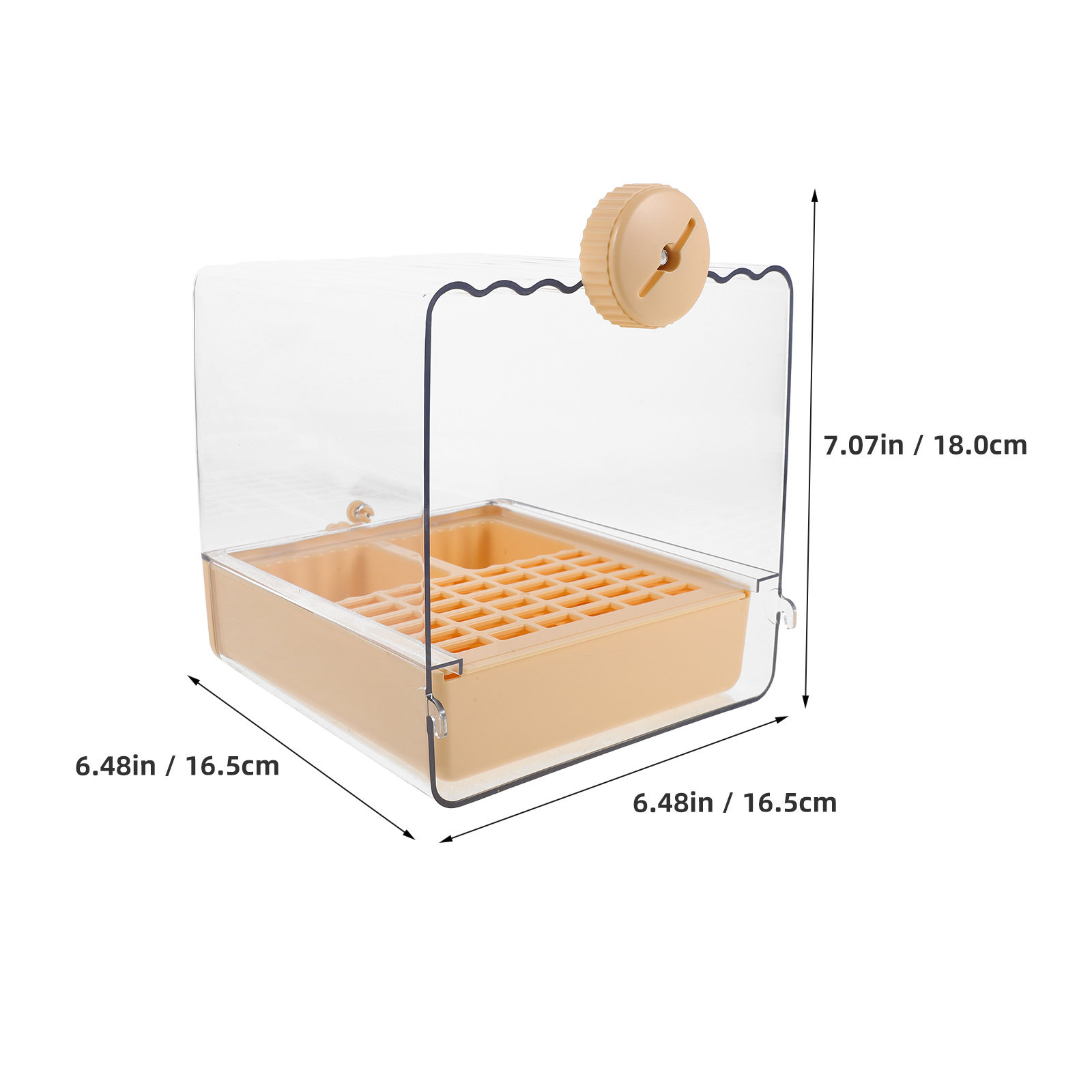 Hanging Bird Bath Bowl Cage Pe - огляд і ціна Pet Feeders