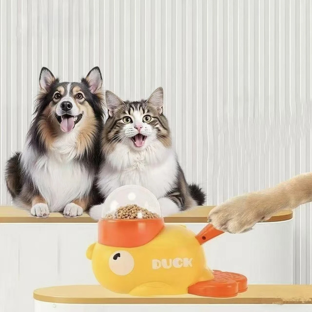 Yellow Duck-Shaped Interactive - огляд і ціна Dog Puzzle Feeder Toy