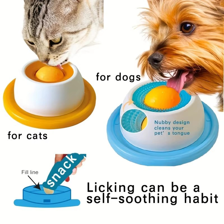 Interactive Dog Lick Toy Slow  - огляд і ціна Dog Puzzle Feeder Toy