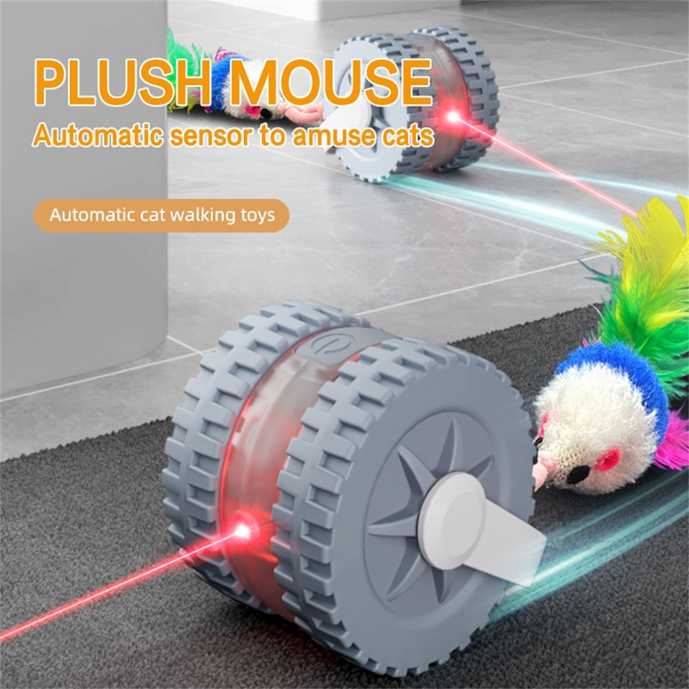 With Mouse Tail Infrared Laser - огляд і ціна Automatic Moving Dog Ball