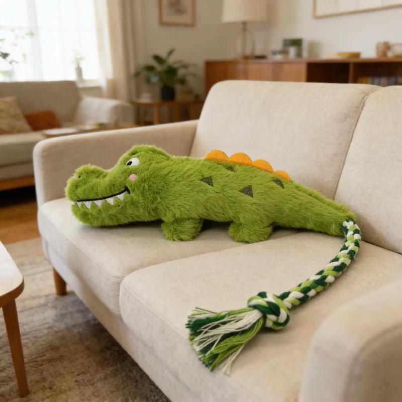 Pet Crocodile Chew Knotted Ind - огляд і ціна Indestructible Dog Chew Toy