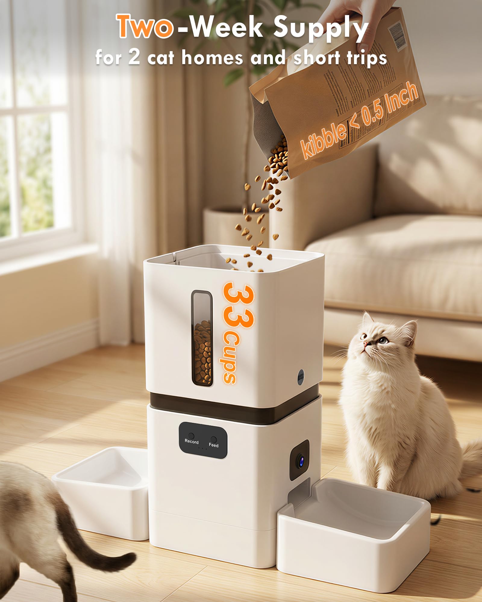 5GHz WiFi 8L Smart Automatic P - огляд і ціна Pet Feeders