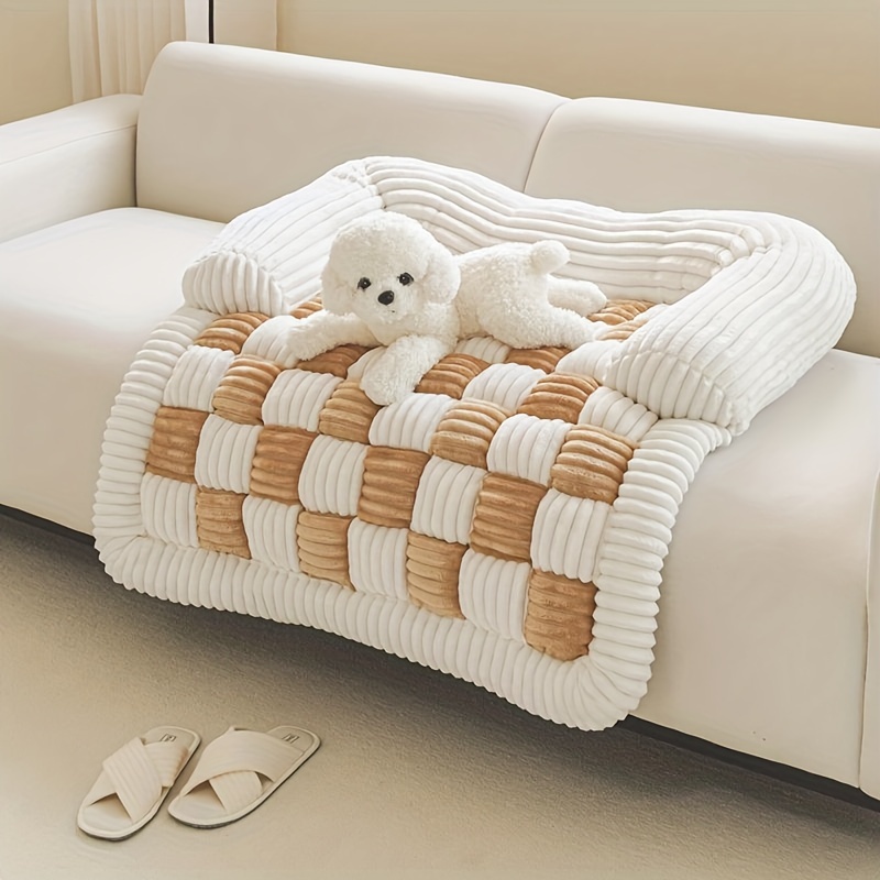 Plaid Pet Bed Mat , Super Soft - огляд і ціна Pet Beds